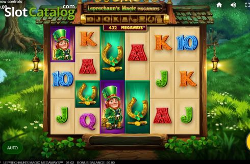 Скрин2. Leprechaun's Magic Megaways слот