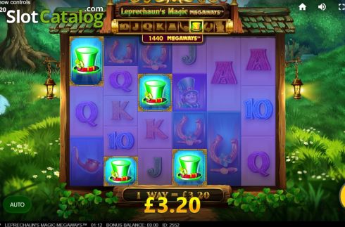 Скрин3. Leprechaun's Magic Megaways слот