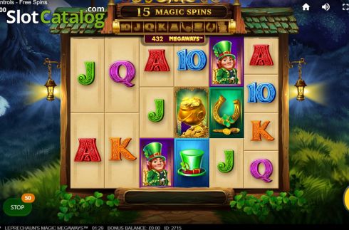 Скрин6. Leprechaun's Magic Megaways слот