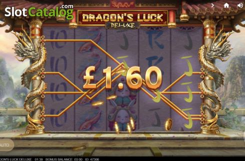 Скрин3. Dragons Luck Deluxe слот