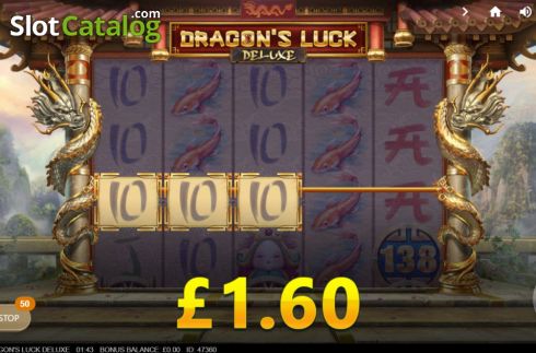 Скрин4. Dragons Luck Deluxe слот