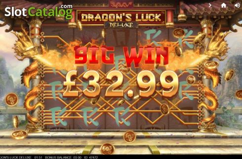 Скрин5. Dragons Luck Deluxe слот