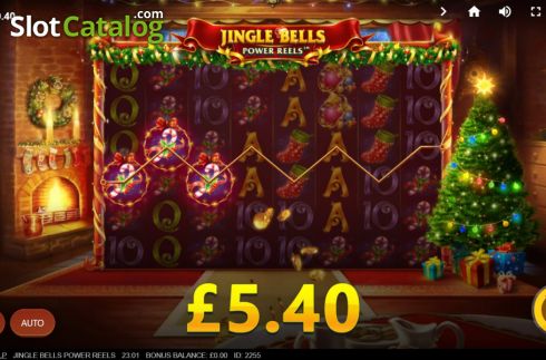 Скрин4. Jingle Bells Power Reels слот