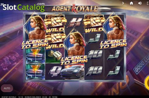 Скрин7. Agent Royale слот