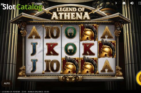 Скрин2. Legend of Athena (Red Tiger) слот