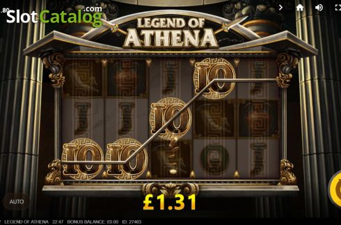 Скрин3. Legend of Athena (Red Tiger) слот