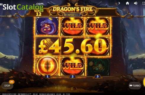 Скрин5. Dragons Fire Infinireels слот