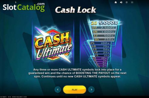 Скрин5. Cash Ultimate слот