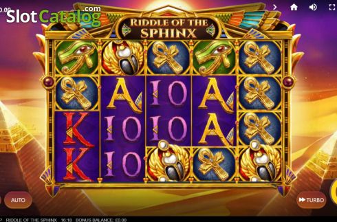 Скрин2. Riddle Of The Sphinx слот