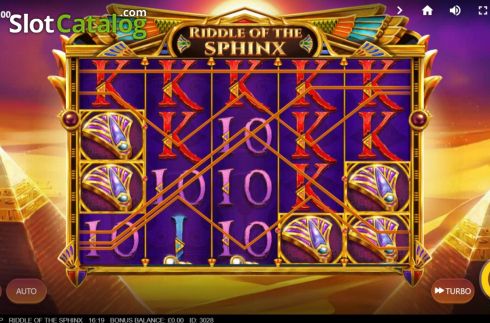 Скрин3. Riddle Of The Sphinx слот