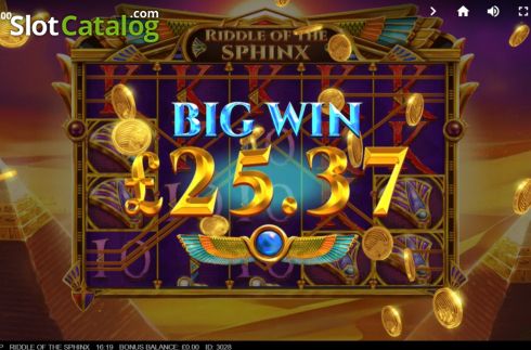 Скрин4. Riddle Of The Sphinx слот