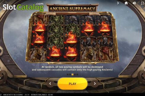 Скрин9. Ancients Blessing слот