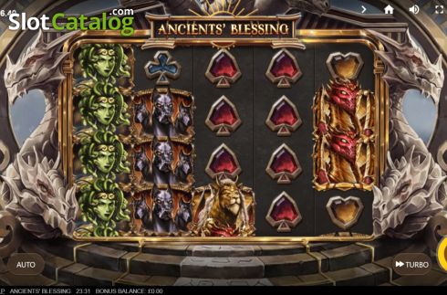 Скрин2. Ancients Blessing слот
