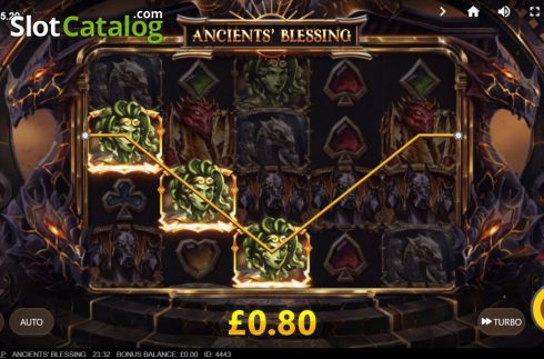 Скрин3. Ancients Blessing слот