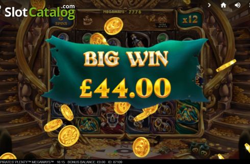 Скрин8. Pirates Plenty Megaways слот