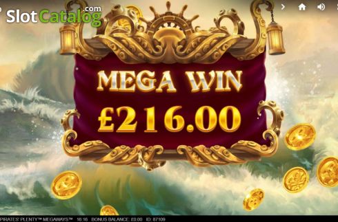 Скрин9. Pirates Plenty Megaways слот