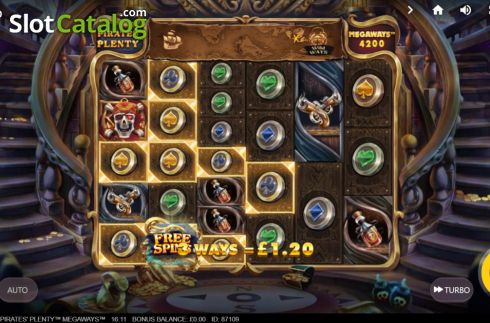 Скрин3. Pirates Plenty Megaways слот