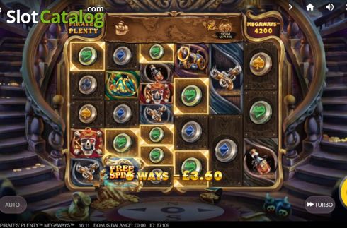 Скрин4. Pirates Plenty Megaways слот