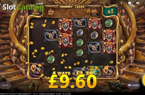 Скрин6. Pirates Plenty Megaways слот
