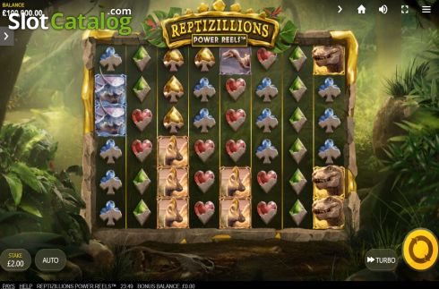 Скрин2. Reptizillions Power Reels слот