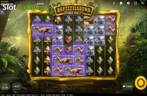 Скрин3. Reptizillions Power Reels слот