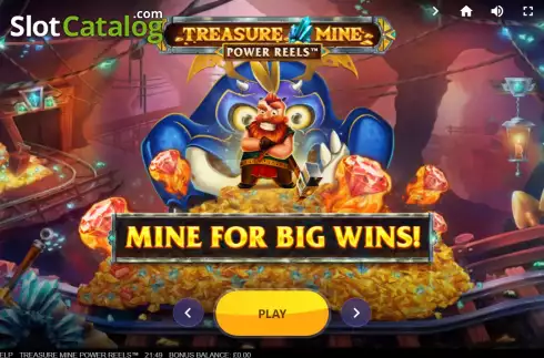 Скрин2. Treasure Mine Power Reels слот
