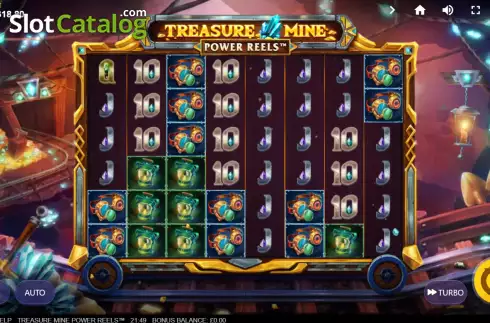 Скрин3. Treasure Mine Power Reels слот