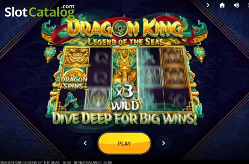 Скрин2. Dragon King Legend of the Seas слот