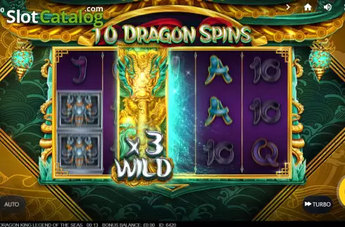 Скрин7. Dragon King Legend of the Seas слот