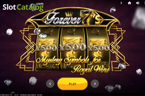 Скрин2. Forever 7s слот