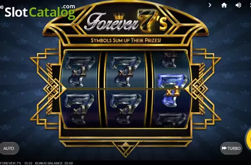 Скрин3. Forever 7s слот