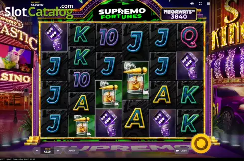 Скрин2. Supremo Fortunes Megaways слот