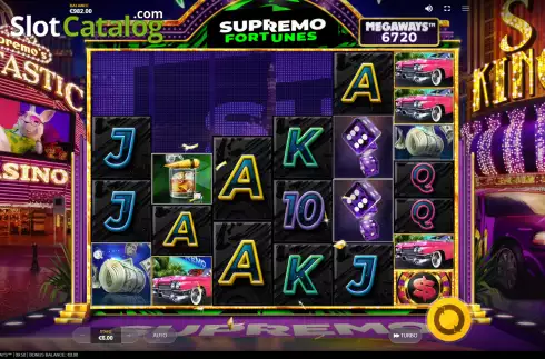 Скрин3. Supremo Fortunes Megaways слот