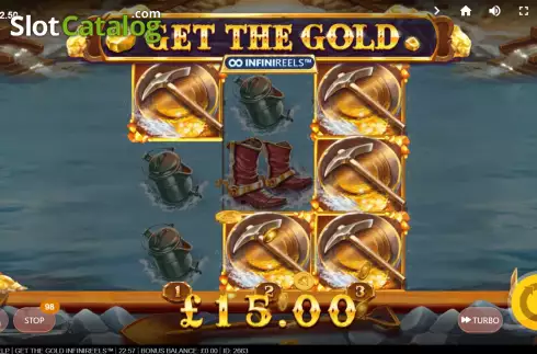 Скрин4. Get The Gold Infinireels слот