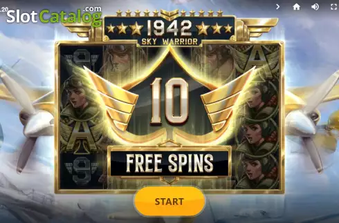 Скрин7. 1942 Sky Warrior слот
