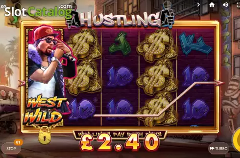 Скрин4. Hustling слот