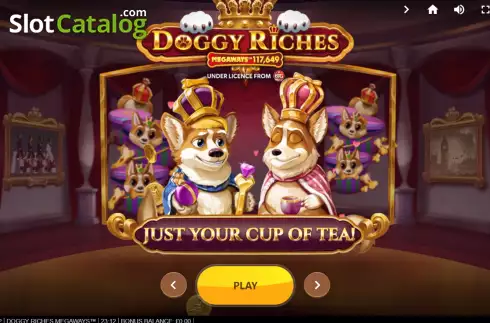 Скрин2. Doggy Riches Megaways слот