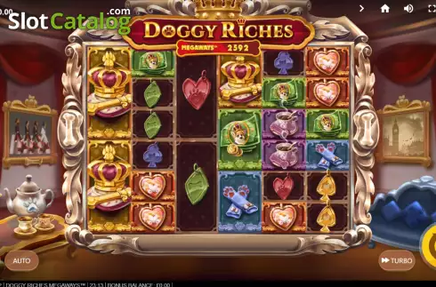 Скрин3. Doggy Riches Megaways слот
