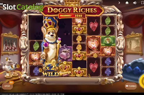 Скрин4. Doggy Riches Megaways слот