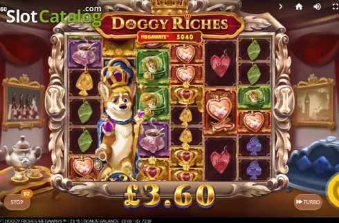 Скрин5. Doggy Riches Megaways слот
