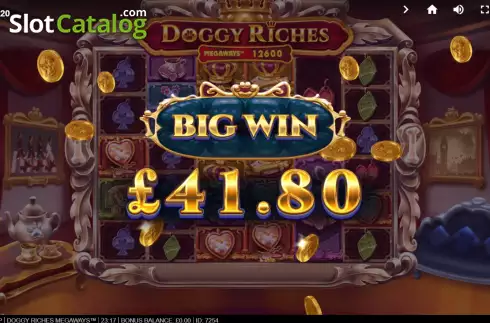 Скрин7. Doggy Riches Megaways слот