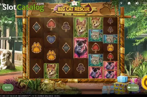 Скрин3. Big Cat Rescue Megaways слот