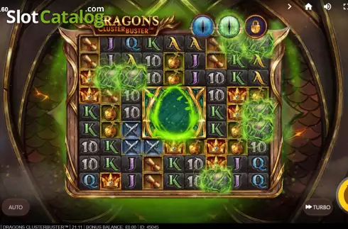 Скрин8. Dragons Clusterbuster слот