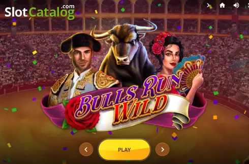 Скрин2. Bulls Run Wild слот