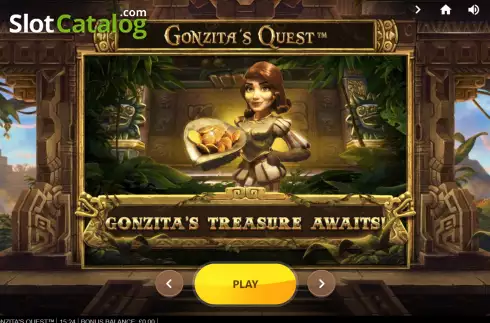 Скрин2. Gonzita's Quest слот