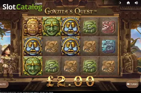 Скрин4. Gonzita's Quest слот