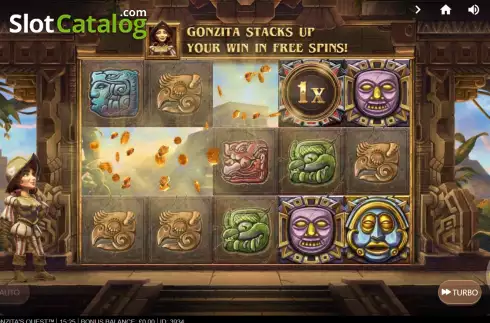 Скрин5. Gonzita's Quest слот