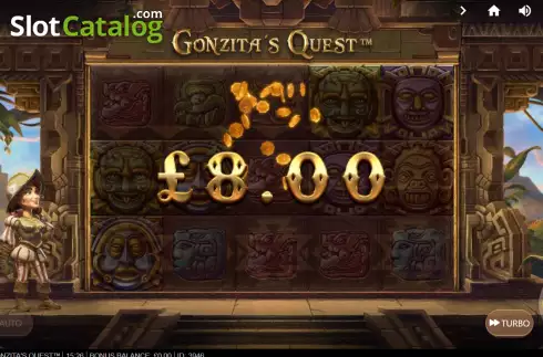 Скрин6. Gonzita's Quest слот