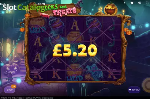Скрин3. Tricks and Treats слот