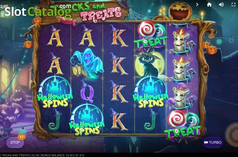 Скрин4. Tricks and Treats слот